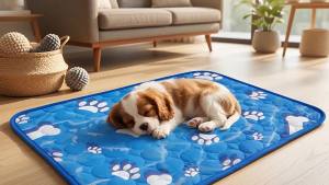 Pet Bed indoor cat and dog resting nest cushioned pet sleeping mat for bedroom living room and pet corner for Cats Dogs and Pet Owners for Home Grooming Feeding Training and Travel