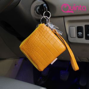 Quinta Axel croco Dompet Kunci serbaguna dengan 4 variasi warna bahan sintesis leither