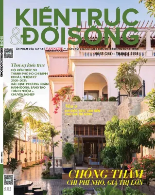 Tạp chí Kiến Trúc và Đời Sống số 241 (Tháng 7-2026): Chống thấm-Chi phí nhỏ giá trị lớn