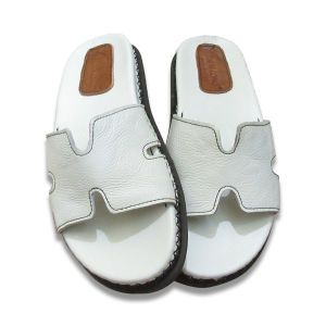 Dép nam quai ngang da bò đế may rất chắc chắn bền đẹp TIẾN CÔNG