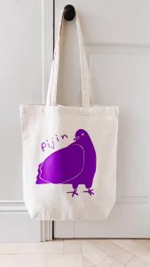 Pijin handbag: a great gift for pigeon lovers