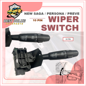 PROTON PREVE NEW PERSONA NEW SAGA VVT INFO WINDSHEILD WIPER SWITCH WIPER CONTROL SWITCH WIPER SWITCH 10 PIN PW951757