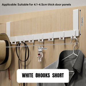 SGDoor Hanger Hooks No Drill Over The Door Aluminum Hook Hanger Clothes Clothes Hook 门后挂钩