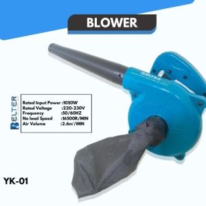 Blower Multifungsi BELTER YK-01 untuk Kayu dan Plastik - Warna Biru Penghalau Debu dan Vacuum