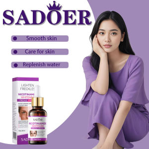 SADOER Whitening Freckle Essence Remove Dark Spots Anti Freckle Essence Niacinamide Fade Pigmentation Melasma Brighten Melasma Retinol Essence 100ML