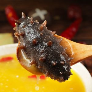 (泡发前4-5cm  泡发后9cm左右）淡干海参高蛋白低胆固醇提高免疫力高汤