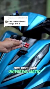 Non-Fade Motorcycle Drain Tube Universal Colorful Fuel Hose Pipe For All Motorcycles