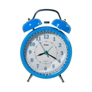 Jam Weker Besi Kring Jam Beker Lonceng Weker Alarm Bunyi Melody Kring Ada Lampu Free Baterai