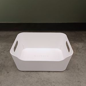 IKEA กล่อง ใช้เก็บของ อเนกประสงค์ จุของได้เยอะ พลาสติก 24x17 ซม. อิเกีย แท้