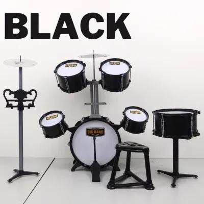 MINSINE Large children Drum setChildren Kids Jazz Drum Set Musical Instrument Kids Toymusic for Kids
