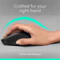 Logitech M331 SILENT PLUS Wireless Mouse, 2.4GHz with USB Receiver, Optical Tracking, Quiet & Lightweight, Long Battery Life, for PC, Mac, Laptop, Chromebook. 