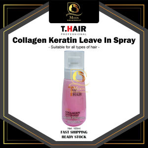 T.Hair Collagen Keratin Leave In Spray 100ml - Suitable for all types of hair (Leave In Conditioner)