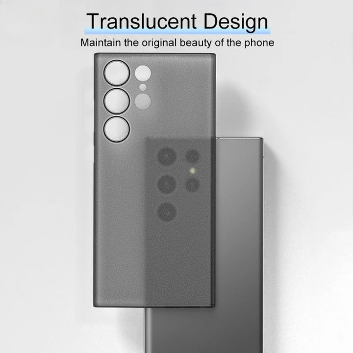 UltraThin 0.3mm shockproof transparent Outer case For Samsung Galaxy ...