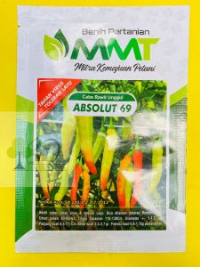 Benih Cabe Rawit ABSOLUT 69  dari MMT kemasan 10gram MANTAB