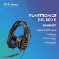 Plantronics Gaming Headset RIG 500 E. 