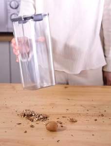 Airtight Dry Food Container Jar Canister Transparent Storage Kitchen Pantry (PET Plastic) Airtight Container Cereal Dispenser Food Storage Cereal Container Food Fresh Box Square Clear Sealed Jar Food Sacks Dispenser COD