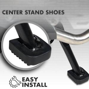 strong Rubber Motorcycle Side Stand Stabilizers Non Slip Designs Motorcycle Kickstand Pad Suitable for Secure Parking
