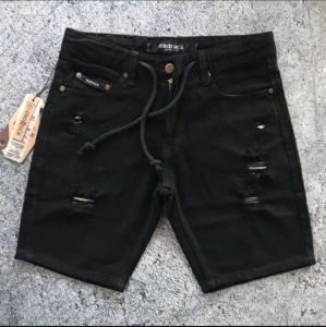 Celana jeans pendek robek premium distro tali kolor size 27 sampai 38