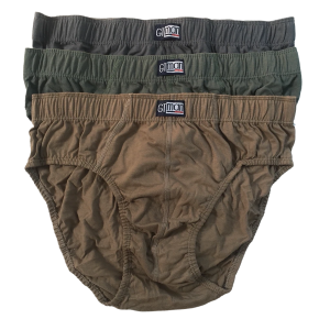 3 Pcs Celana Dalam Pria Dewasa Jumbo Bahan Katun Polos GT Man Mbs 01 Ukuran XXL XXXL XXXXL