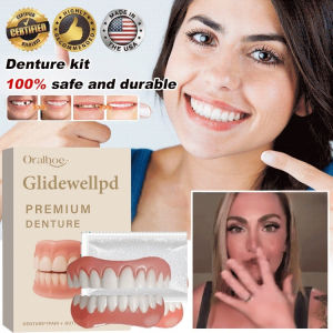 Comfortable Silicone Denture Care Set