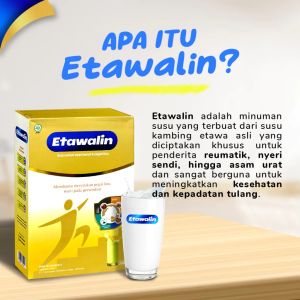 Susu Etawalin Membantu Meredakan Nyeri Sendi dan Reumatik (200 Gram)