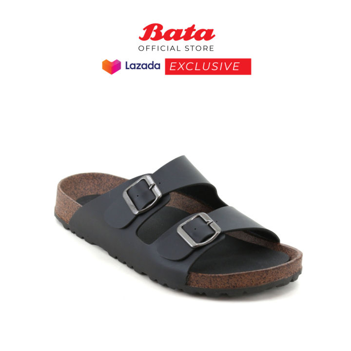 Online Exclusive BATA Harley Energiser Men Sandal Black 8806002