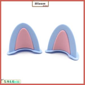 Follow Get New[Bloom Z] 2Pcs Cat Ears Helmet Decoration Motorcycle Electric Stickers Decor Cute Multicolor Motorcycle Helmets Accessories Universal