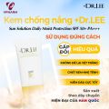 [Mẫu mới] Kem chống nắng kiềm dầu nâng tông dưỡng ẩm Dr Lee SPF50+ PA+++ phù hợp cho da dầu mụn nhạy cảm - Chai 45ml. 