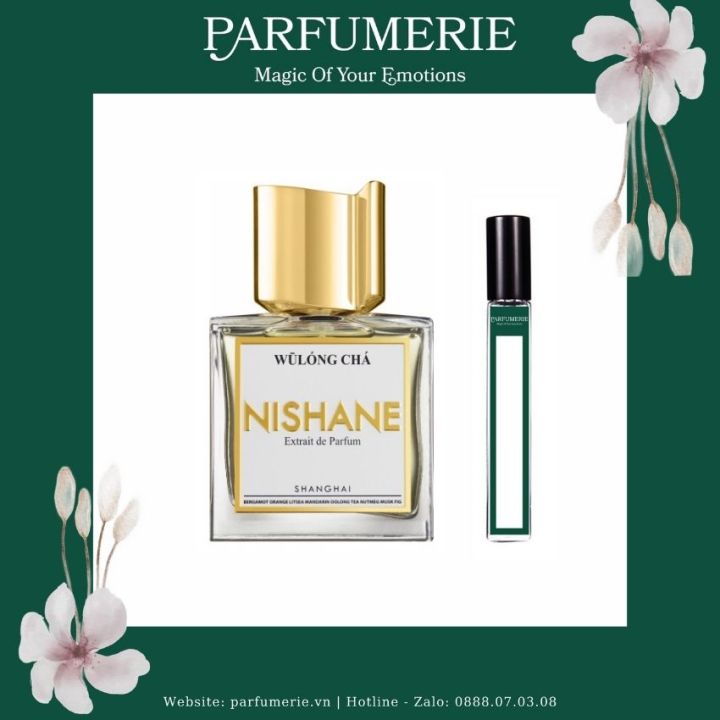 [Authentic] Nước hoa chiết Nishane Wulong Cha Extrait De Parfum