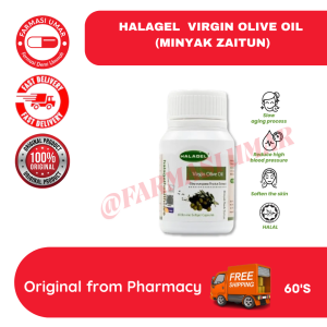 HALAGEL VIRIGN OLIVE OIL 60 SOFTGEL