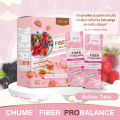 ไฟเบอร์ FIBER PROBALANCE ไฟเบอร์โปรบาลานซ์ น้ำชงไฟเบอร์รสเบอร์รี่ Chume ไฟเบอร์ชูเม่ (1กล่อง / 5 ซอง) น้ำหนักสุทธิ 75 กรัม พร้อมส่ง 🚚. 