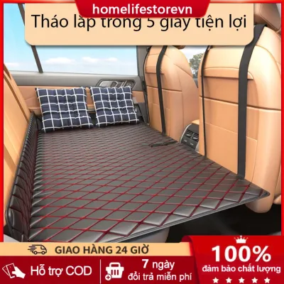 Đệm treo ghế sau ô tô gập đa năng không cần bơm hơi treo nệm ô tô hme