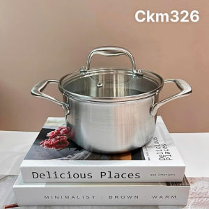 Nồi inox CHOCKMEN 16cm và 18 cm nồi thành cao inox nồi canh nồi CHOCKMEN cao cấp nồi bếp từ