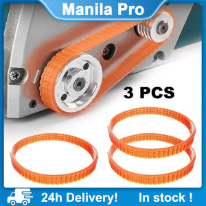 3pcs 1900B Electric Planer Drive Driving Belt Replacement Power Tool Accessories Planer Belt Heavy Duty Planer Belt Original Electric Planer Drive Driving Belt