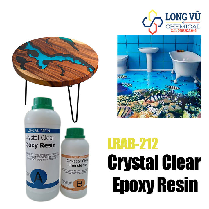 KEO EPOXY NHANH KHÔ TRONG SUỐT ĐỔ MẶT BÀN, ĐÚC NHỰA, ĐỒNG HỒ DECOR, PHỦ SÀN 3D, VẼ CÁ, HANDMADE