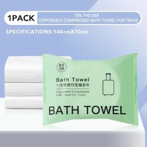 70x140CM Disposable Compressed Towel Portable Travel Towel Thickened Compressed Face Cleansing Towel