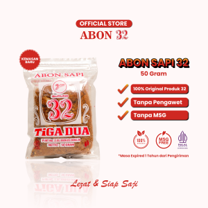 ABON SAPI 32 50GR Asli Premium Lezat Tanpa Pengawet