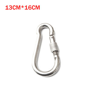 Metal Snap Hook Buckle Carabiner Safety Insurance Buckle Ring Buckle Rope Buckle Hook