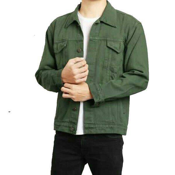 Jaket shop denim army