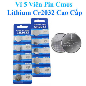 Vỉ 5 Viên Pin Cmos Lithium Cr2032