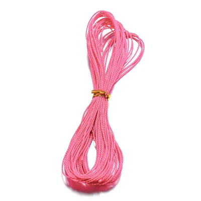 10 Dây Mét/cái 38 Màu 1Mm Dây Cotton Sáp Dây Xâu Hạt Để Tự Làm Vòng Cổ Vòng Tay Đồ Dùng Làm Đồ Trang Sức