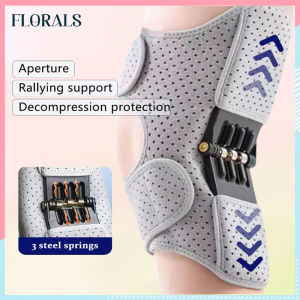 1PCS Sport Spring Knee Strap Knee Booster Knee Pad Knee Joint Support Stabilizer Protection