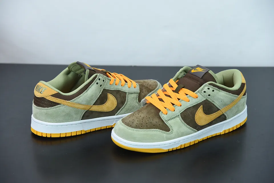 Nike Dunk Low Dusty Olives On Feet Review 