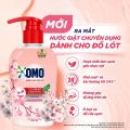 Nước Giặt Đồ Lót Omo 300G Diệt Sạch Vi Khuẩn Nấm Mốc Hương Anh Đào Thanh Lịch Omo Underwear Liquid Detergent Lingerie Enzyme Wash. 