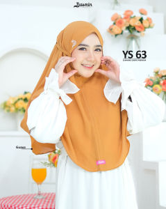 Jilbab Bergo Maryam Ys 63 Elia Instan Yasmin Hijab Bergo Maryam Tali  Bergo Maryam Diamond