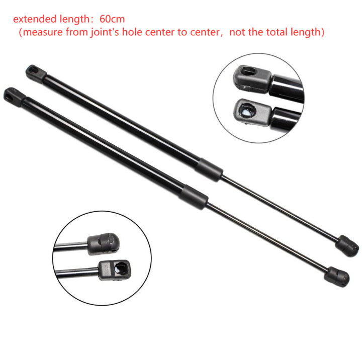 2pcs 500N/each 600mm Gas Strut Bars Lift Supports Gas Spring for Tool