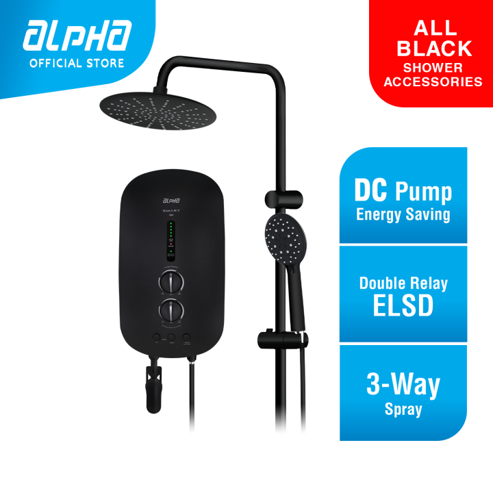 ALPHA SMART 18 i Super Power Instant Water Heater (DC Pump) Lazada