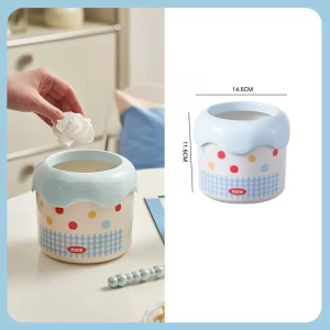 Ống Cắm Bút Cute Màu Pastel – Hộp Đựng Bút Để Bàn Xinh Xắn Nhựa Cao Cấp LILA OBNICE229