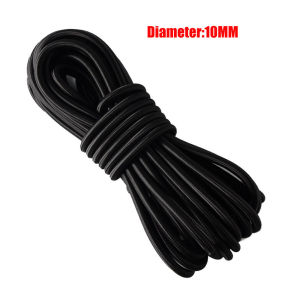 10mm Black Bungee Cord Elastic Tie Down Straps Rope
