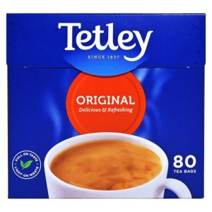 Tetley Original Black Tea – 250g Tea Bags | Rich & Clean Flavor Perfect for Milk Tea | Ships from Korea
